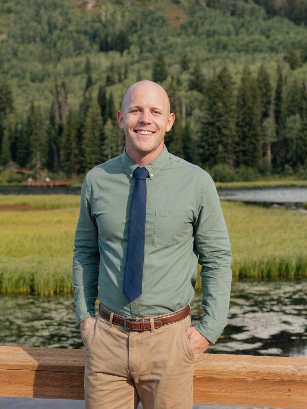 Portrait of Dr. Braden Frampton